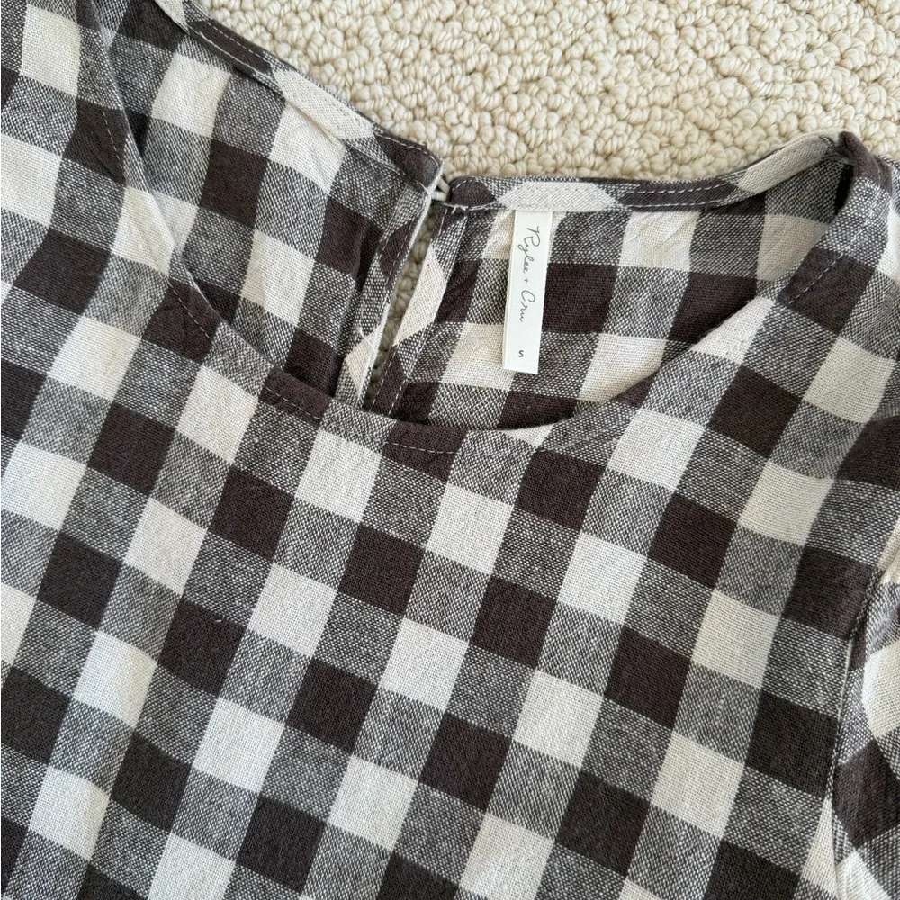 Rylee & Cru women’s gingham dress - Picture 3 of 3